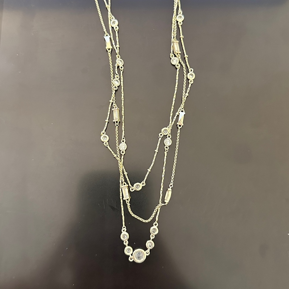 Kendra Scott Bridal Three Strand Adjustable necklace | NEW NEVER WORN